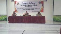Laksanakan Penelitian Kepercayaan Masyarakat Atas Kinerja Polres Konsel, Puslitbang Polri Gelar FGD
