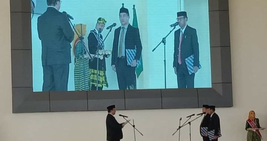 H. Muhammad Idrus Dikukuhkan Sebagai Rektor INTENS Muhammadiyah Kolut