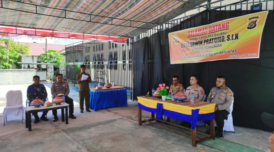 Kapolres Baubau Orientasi Wilayah