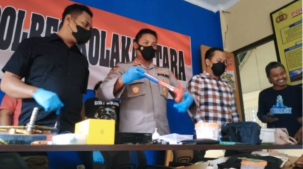 Door! Pelaku Perampok dan Pembunuhan di Kolut Dilumpuhkan