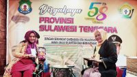 Pameran HUT Sultra Ke-58, Bombana Pamerkan Tenunan dan Batik Moico Bersertifikat HAKI