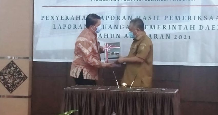 Lagi, Konawe Raih WTP Ketujuh