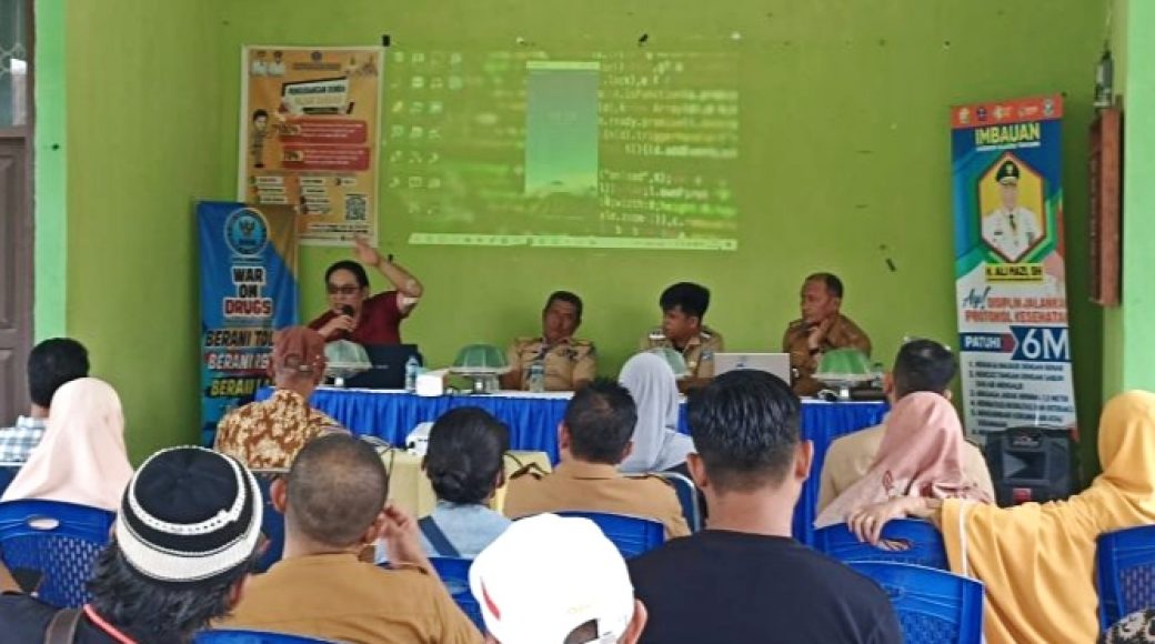 Pemkot Kendari Sosialisasi Aplikasi New LAIKA di Kecamatan Baruga