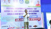 Buka Kejuaraan Bulu Tangkis, Wali Kota Kendari Minta Peserta Bertanding Sportif