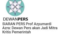 Prof Azyumardi Azra: Dewan Pers akan Jadi Mitra Kritis Pemerintah