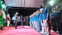 Wagub Sultra Kukuhkan Pengurus IKA SPP/SPMA/SMKN Wawotobi Periode 2022-2026