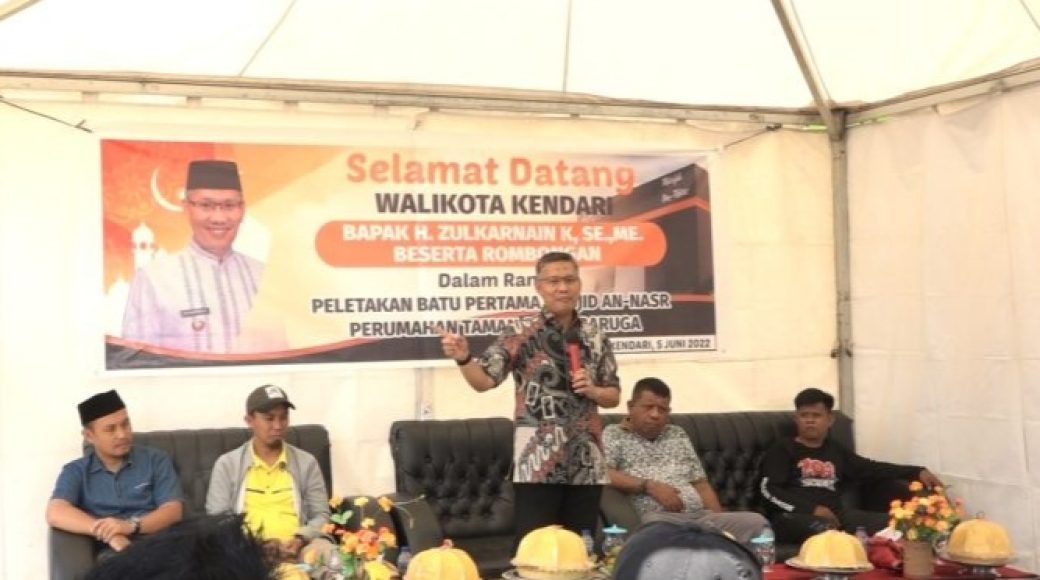 Sulkarnain Ajak Masyarakat Kendari Makmurkan Masjid