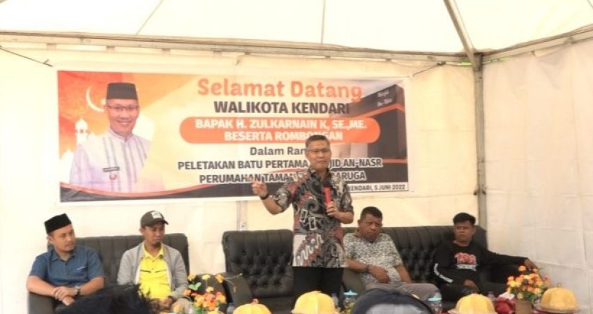 Sulkarnain Ajak Masyarakat Kendari Makmurkan Masjid