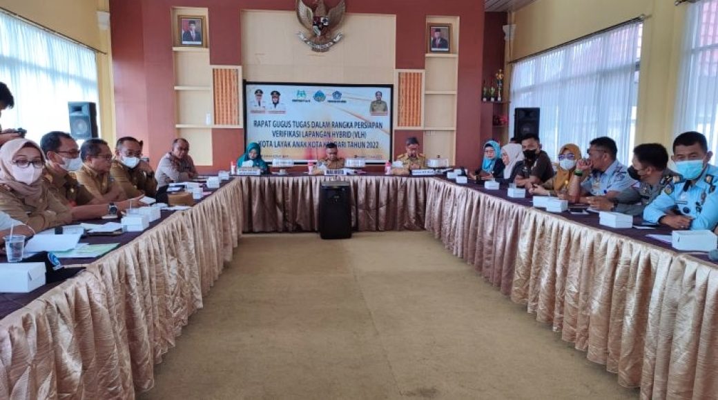 Pemkot Kendari Gelar Rapat Persiapan Penilaian Kota Layak Anak