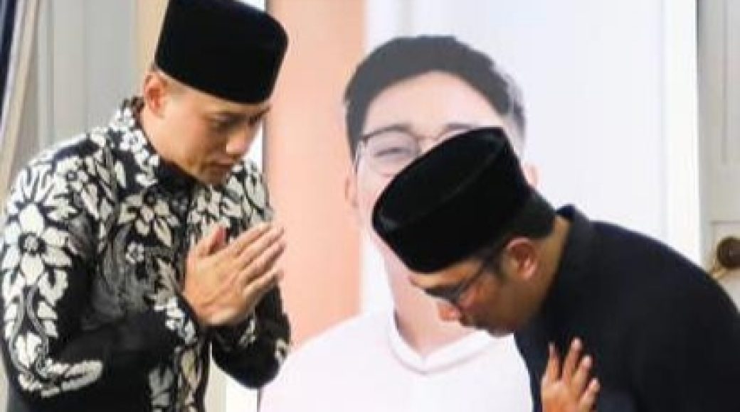 Takziah ke Rumah Ridwan Kamil, AHY Sampaikan Belasungkawa Untuk Eril