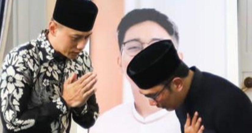 Takziah ke Rumah Ridwan Kamil, AHY Sampaikan Belasungkawa Untuk Eril