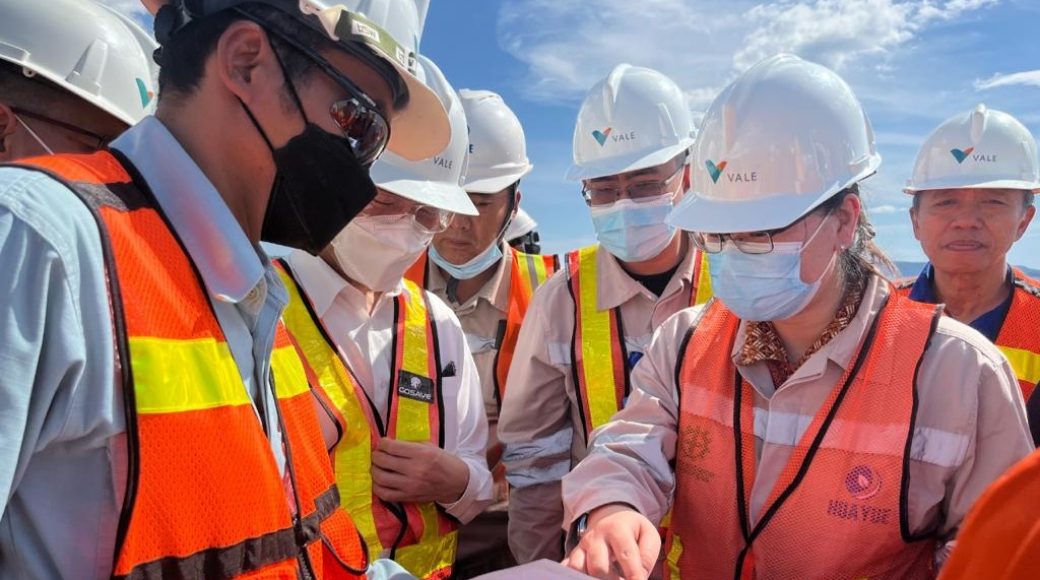 Buktikan Komitmen di Blok Pomalaa, Chairman Huayou dan CEO PT Vale Kunjungi Area Proyek