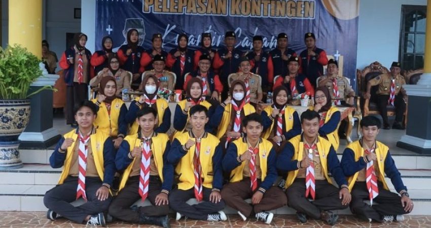 Lepas Kontingen Jambore Daerah, Wali Kota Harap Pramuka Harumkan Nama Kota Kendari