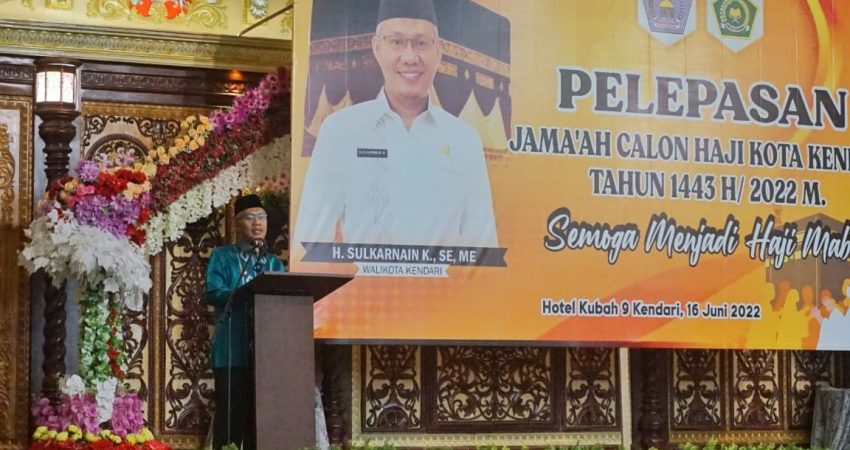 Ini Pesan Sulkarnain kepada 295 Calon Jamaah Haji asal Kendari