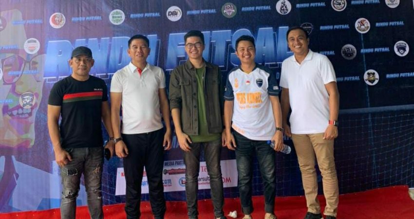 Irham Kalenggo Buka Open Turnamen Rindu Futsal di Ranomeeto