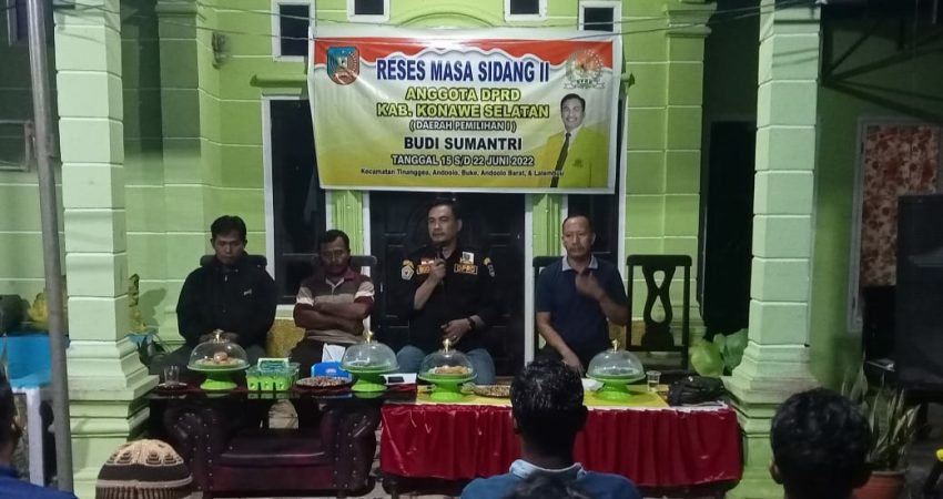 Gelar Reses Massa Sidang II, Budi Sumantri: Rata-rata Usulan Masyarakat Peningkatan Jalan