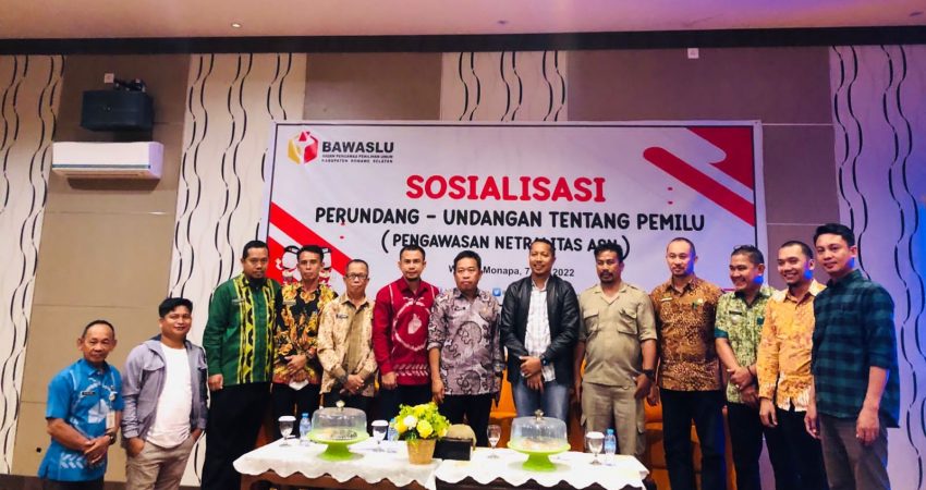 Jelang Pemilu 2024, Bawaslu Konsel Gelar Sosialisasi Netralitas ASN