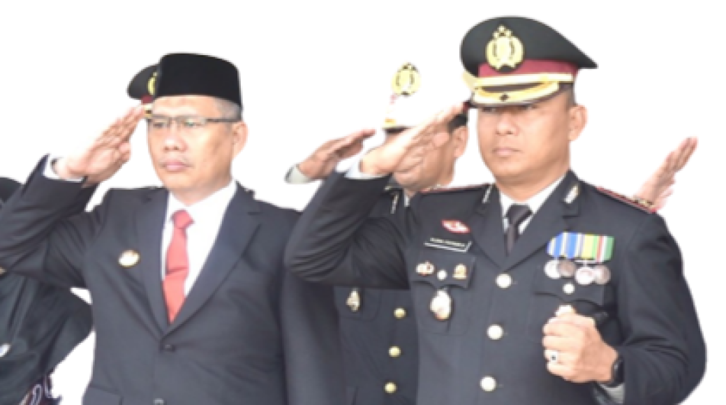 Wali Kota Kendari Ikuti Upacara HUT Bhayangkara Secara Virtual