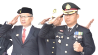 Wali Kota Kendari Ikuti Upacara HUT Bhayangkara Secara Virtual