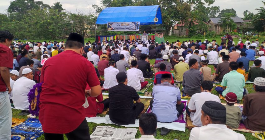 Shalat Ied Idul Adha 1443 H, “Dengan Berqurban Tingkatkan Keimanan dan Ketaqwaan Kepada Allah SWT”