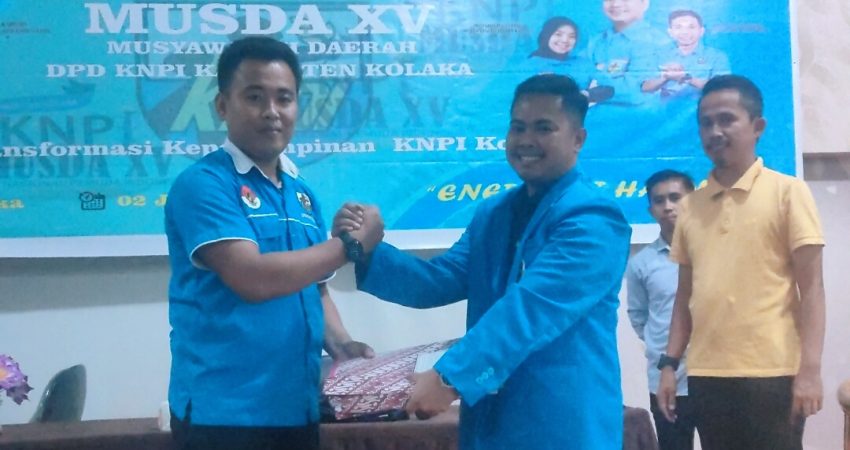 Musda XV KNPI Kolaka, Wandhi Pratama Putra Terpilih Secara Aklamasi