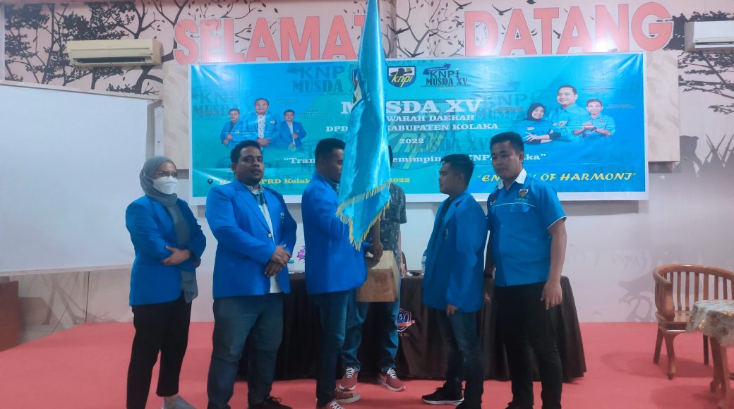 Musda XV KNPI Kolaka, Wandhi Pratama Putra Terpilih Secara Aklamasi