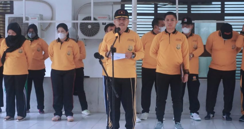 Dibuka Kajati Sultra, Pekan Olahraga Hari Bhakti Adhyaksa 2022 Diikuti Pegawai dan IAD
