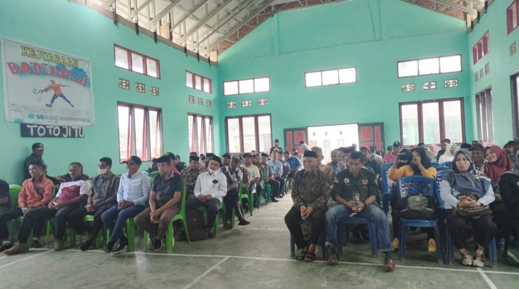 Sosialisasi di Kabawo, Tim Desk Pilkades Paparkan Materi Perbup No 48 Tahun 2022