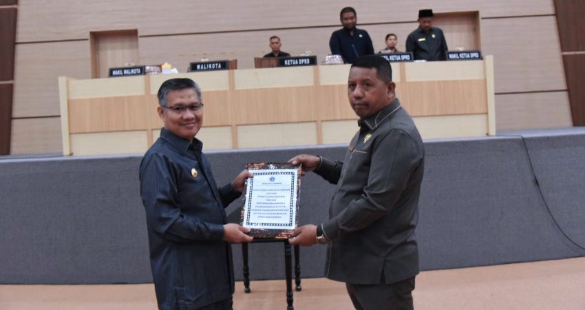 LKPj Wali Kota Kendari Disetujui DPRD