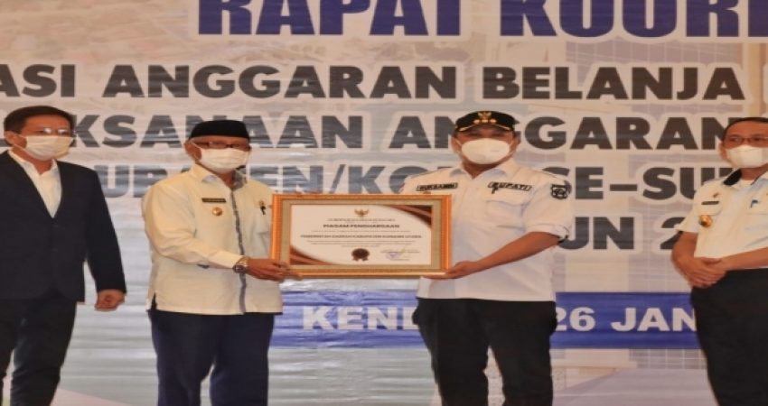 Gubernur Sultra: Satuan Kerja Percepat Serapan Anggaran 2021