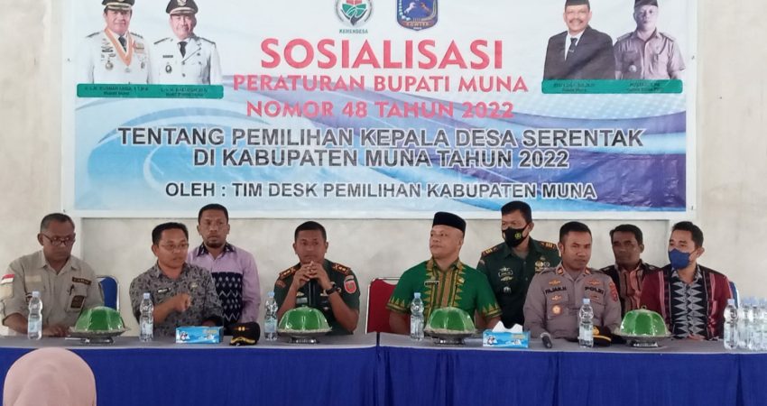 Sosialisasi Pilkades di Bungi, Pembentukan PPKD Wajib Perhatikan Regulasi