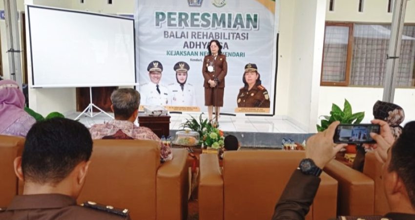 Wali Kota Kendari Apresiasi Kejari Dirikan Balai Rehabilitasi