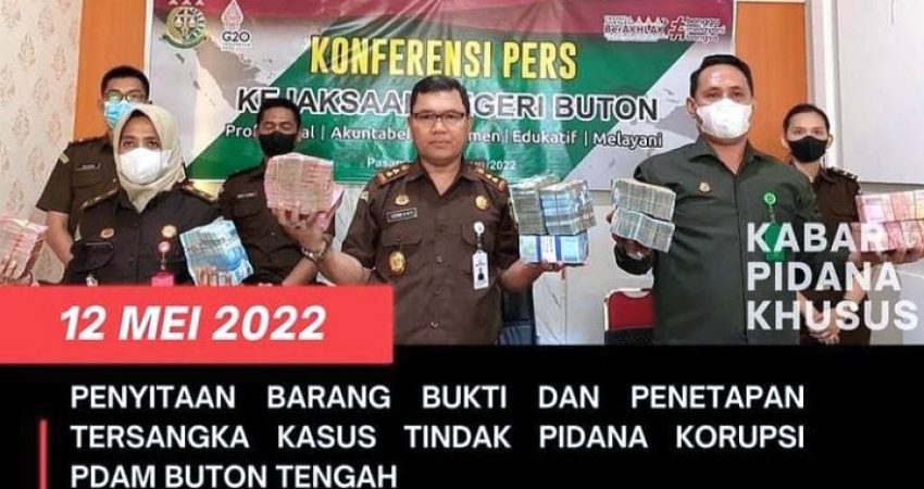 FIIH Kepton Minta Kejari Buton Lakukan Penahanan Tersangka Perumdam Oeno Lia Buteng