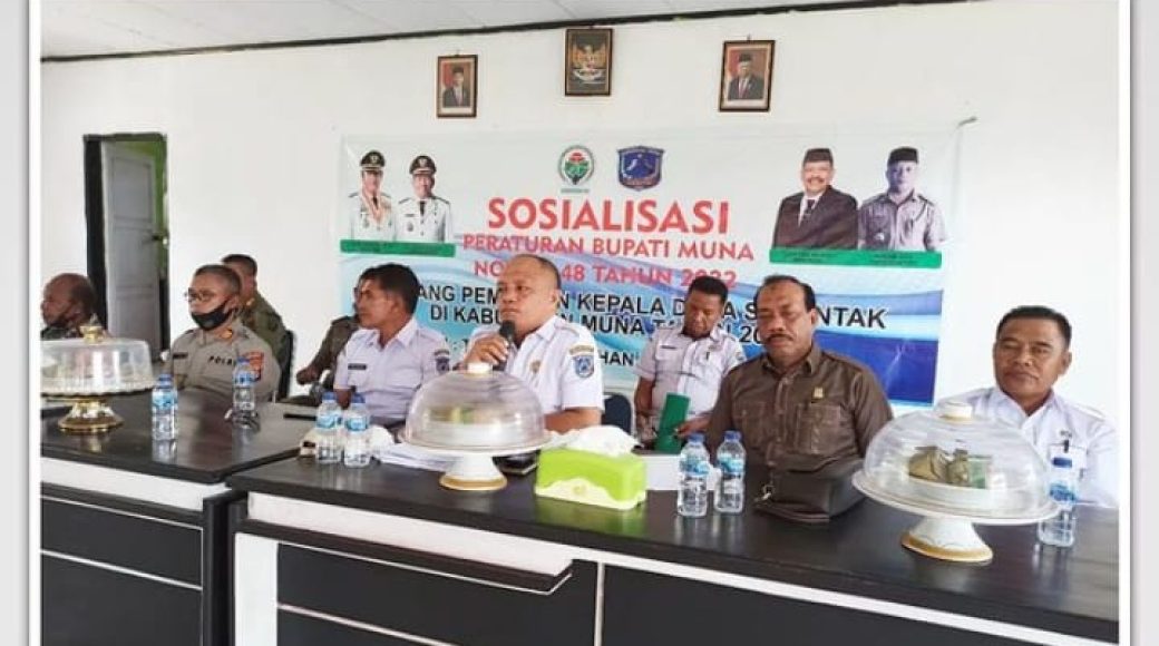 Penutupan Sosialisasi Pilkades di Pola, Rustam: Tahapan Selanjutnya Pembentukan PPKD