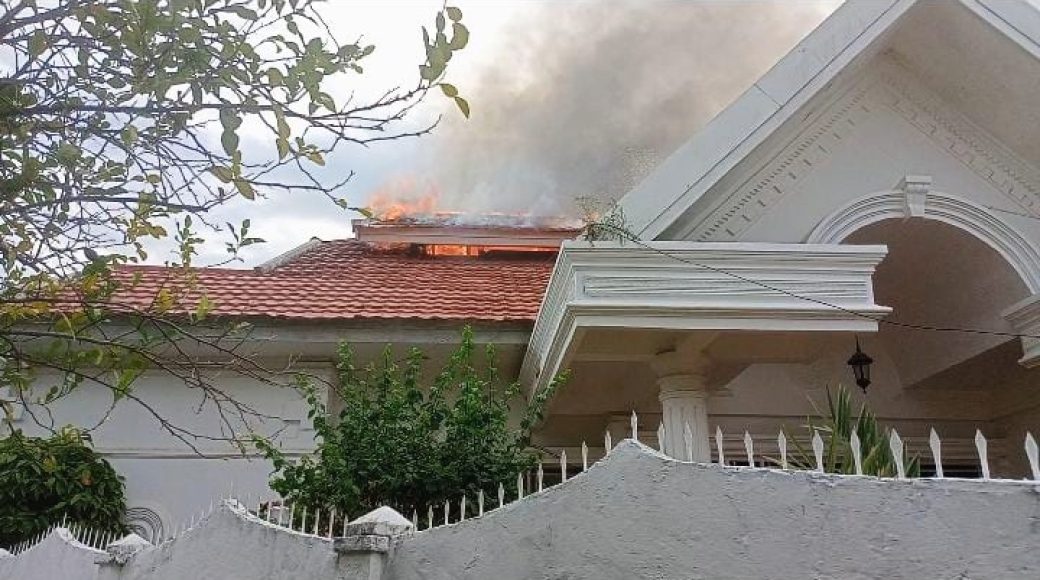 Rumah Kediaman Putri Indonesia 2022 Asal Sultra Terbakar