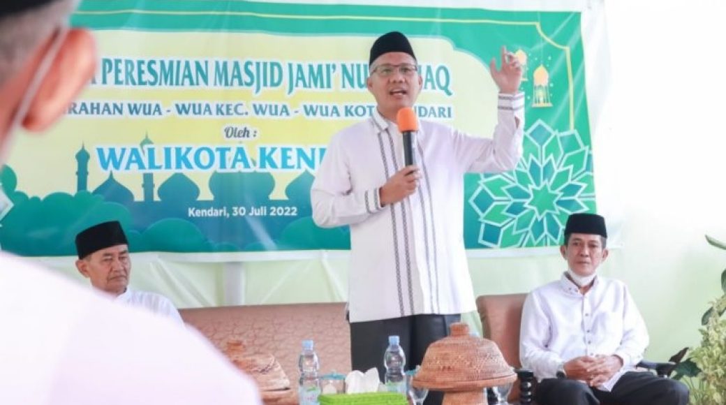 Resmikan Masjid Jami’ Nurul Haq, Sulkarnain Berharap Kegiatan Keagamaan Meningkat