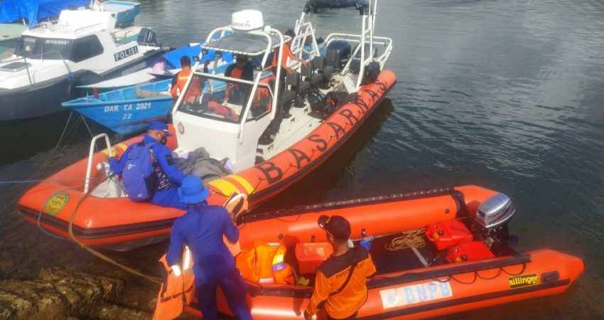 Update Perkembangan Kecelakaan Kapal MOB di Perairan Tanjung Lelemo Butur