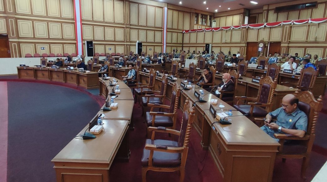 DPRD Sultra Usulkan 6 Raperda pada Rapat Paripurna