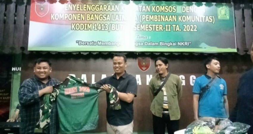 Jalin Sinergitas, Kodim 1413/Buton Gelar Lomba Domino Bersama Insan Pers