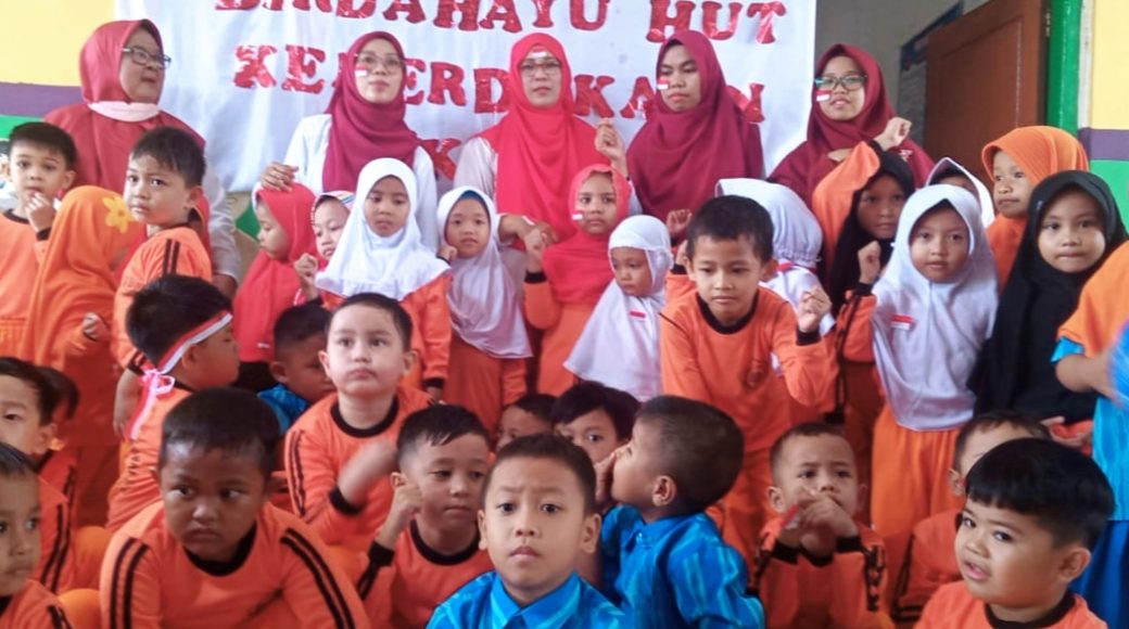 Sambut HUT Ke-77 Kemerdekaan RI, TK RA Riyadhus Shalihin Baruga Gelar Berbagai Lomba