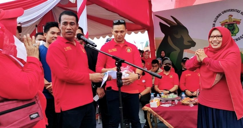 Jalan Santai Merdeka IKA Unhas Sultra Berhadiah Ratusan Juta Uang Tunai dan 3 Unit Motor