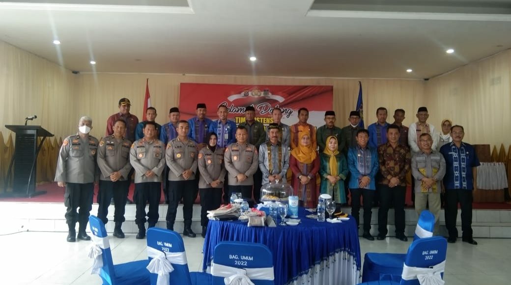 Pemda Konkep Sambut Tim Asistensi Mabes Polri Dalam Rangka Pembentukan Polres