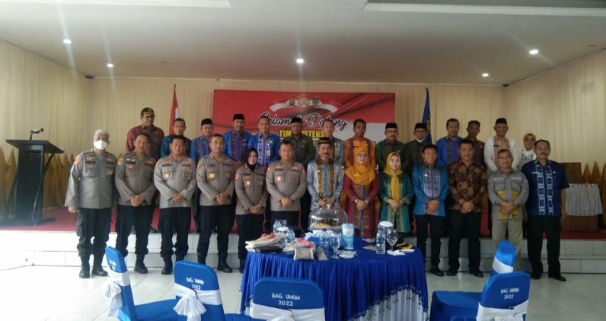 Pemda Konkep Sambut Tim Asistensi Mabes Polri Dalam Rangka Pembentukan Polres