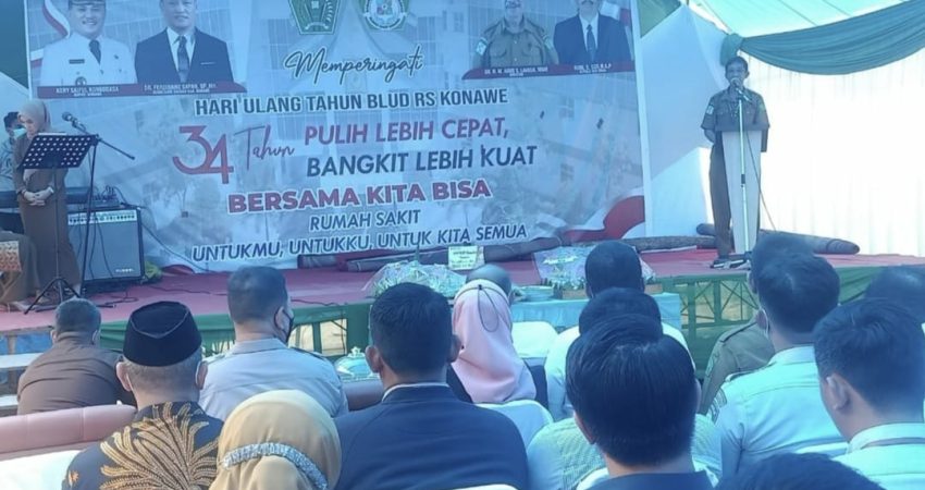 Rayakan HUT Ke-34, Berikut Pesan Direktur BLUD RS Konawe