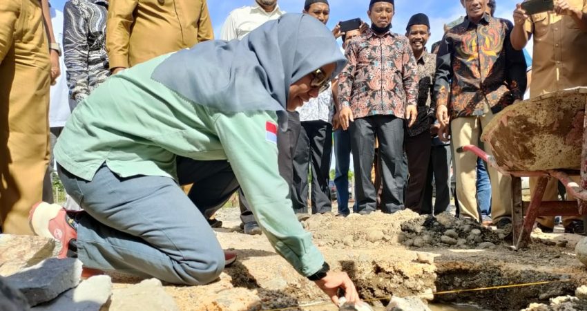 PT Vale Bantu Bangun RKB MI Al-Khairaat di Morowali