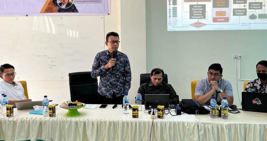 Gelar Kuliah Tamu, PT GKP Kolaborasi Bersama Fakultas Ilmu dan Teknologi Kebumian UHO