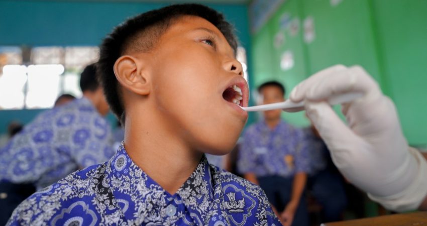 PT Vale Sinergi PDGI Lutim  Edukasi Pelajar Pentingnya Jaga Kesehatan Gigi