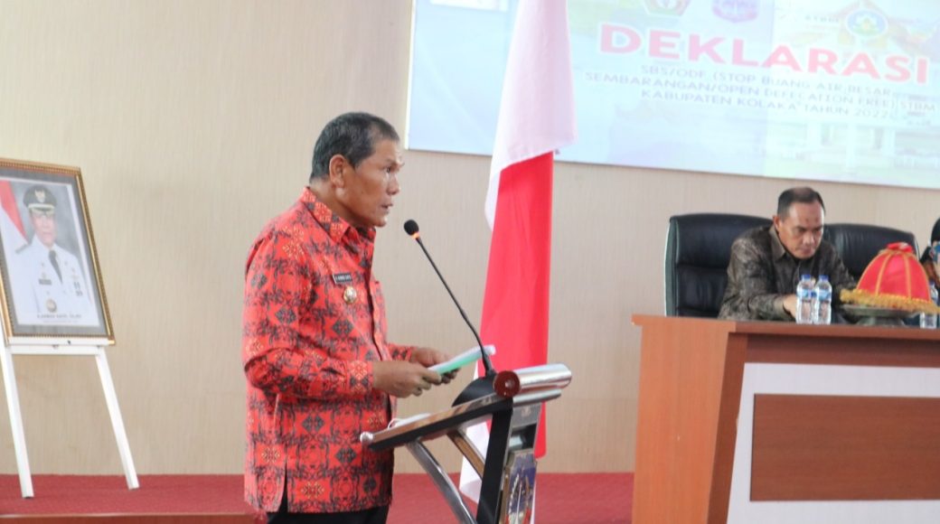 Pemda Kolaka Deklarasi Stop BAB Sembarangan