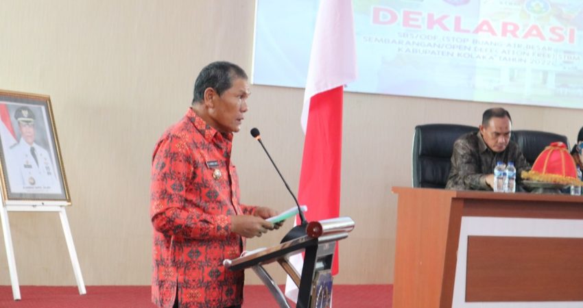 Pemda Kolaka Deklarasi Stop BAB Sembarangan