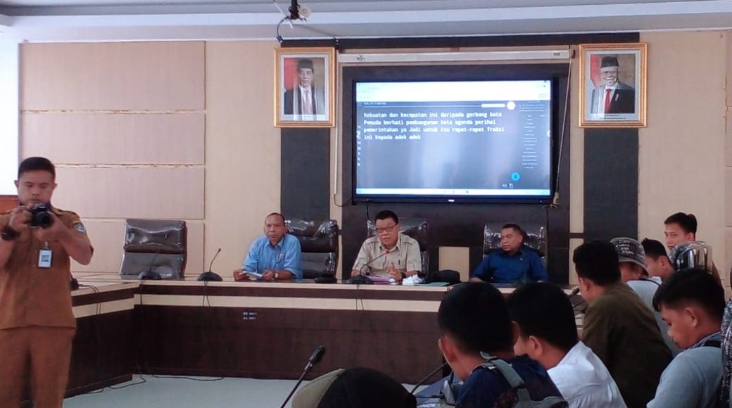 Gerbong Kota Sampaikan 5 Tuntutan ke DPRD Kendari Terkait Pengusulan PJ Wali Kota